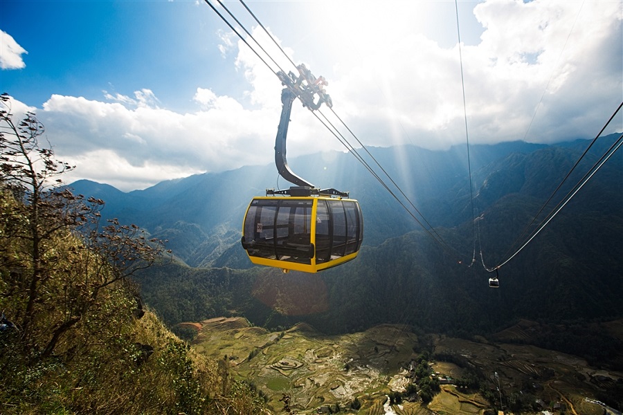 Mt Fansipan (Cable Car and Tram)