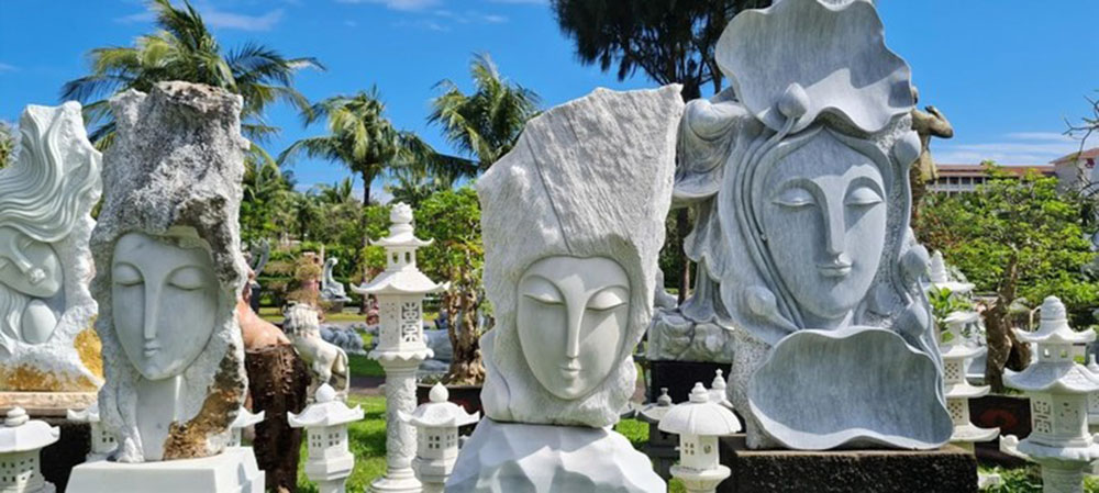marble carving village