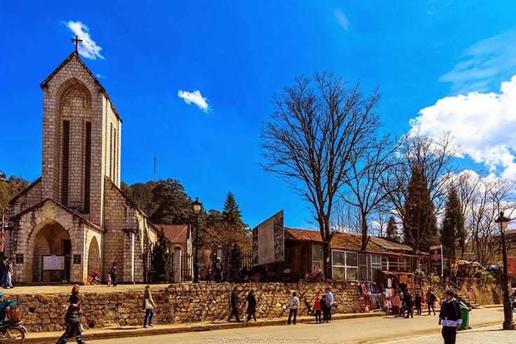 stone church sapa