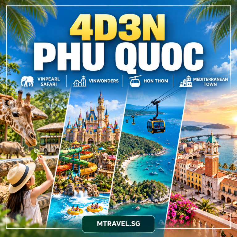 4N3N SINGAPORE – PHU QUOC