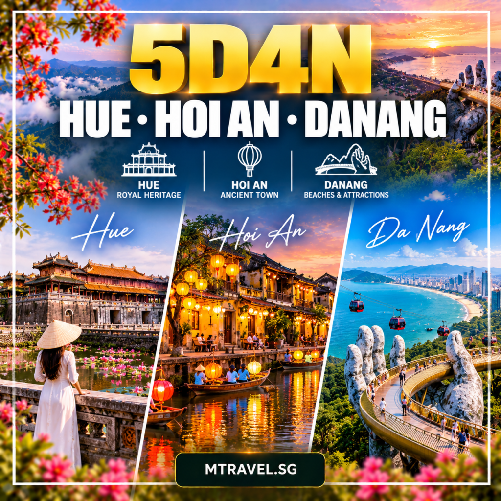 5D4N Danang – Hue – Hoi An