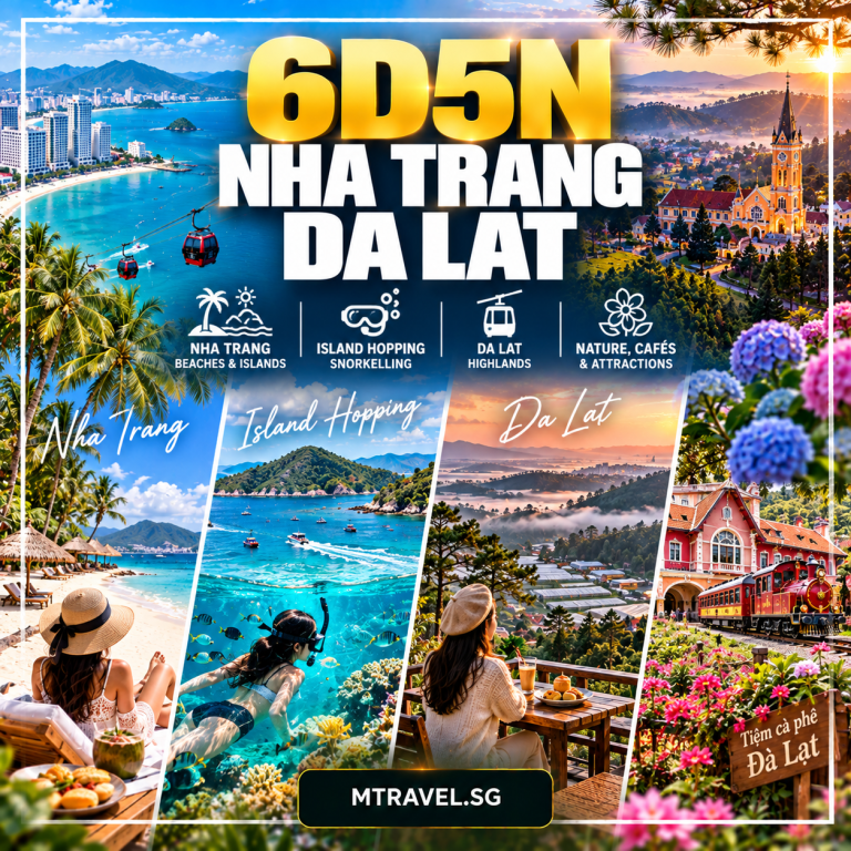 6D5N NHA TRANG – DA LAT