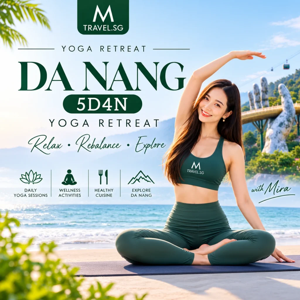 5D4N WELLNESS TRIP – DA NANG – BANA HILLS – HOI AN