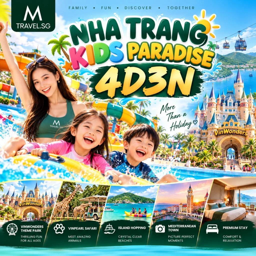 4D3N Nha Trang Kids’ Splash – VinWonders & Island Hopping