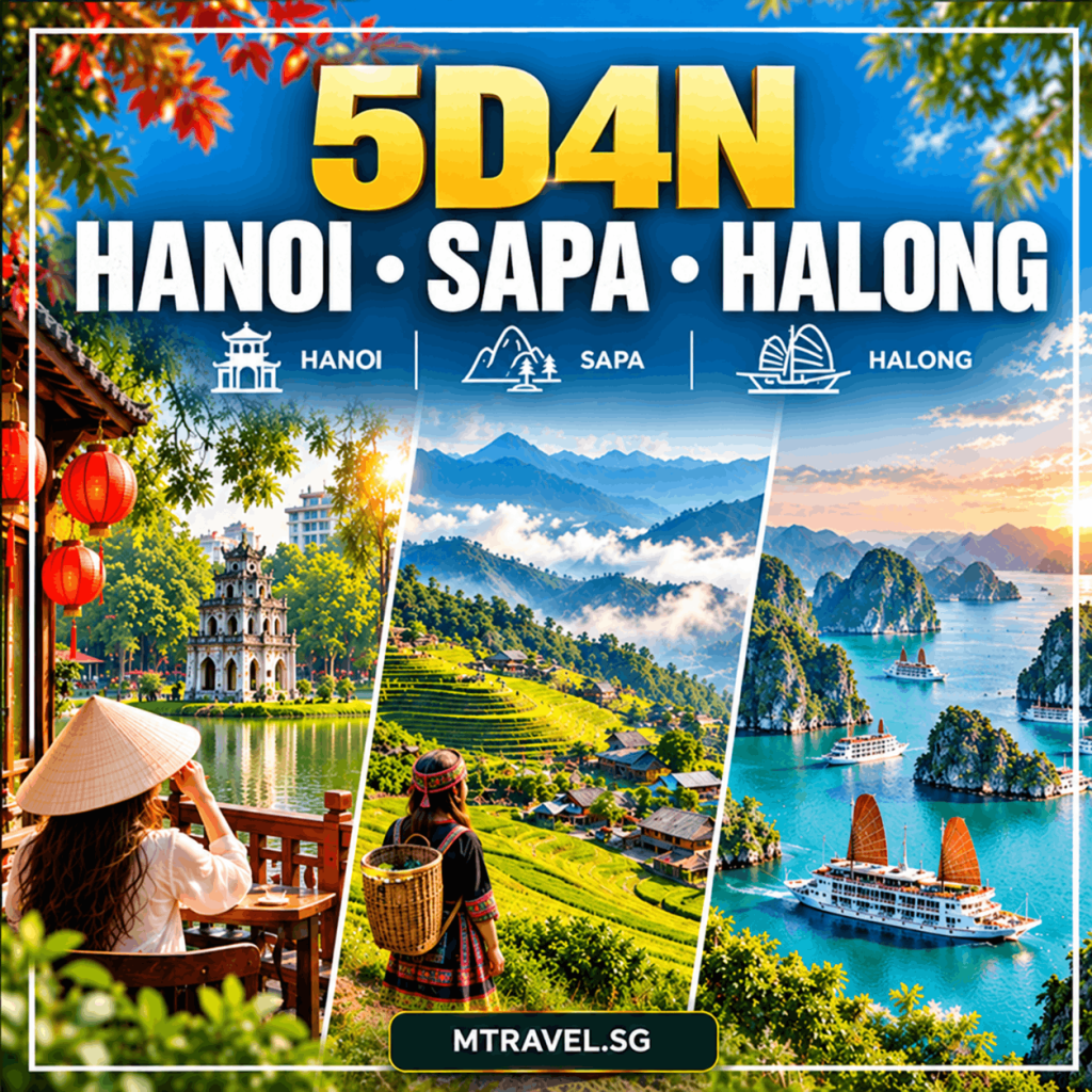 5D4N HANOI – SAPA – HALONG
